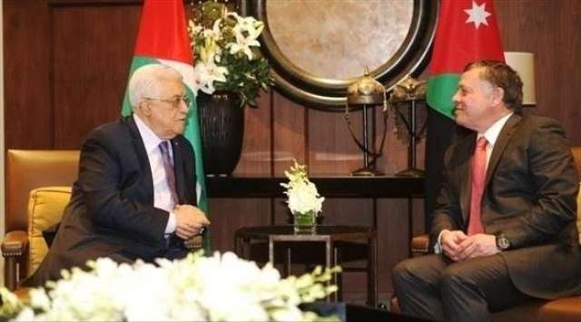 العاهل الأردني والرئيس الفلسطيني