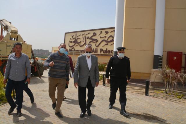 بالصور.. محافظ القليوبية يتفقد أعمال تطوير مرسى قصر محمد علي بشبرا الخيمة