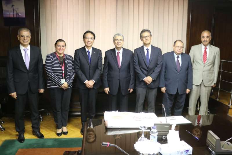 وزير الكهرباء يستقبل الرئيس التنفيذي لشركة يابانية لبحث سبل دعم وتعزيز التعاون