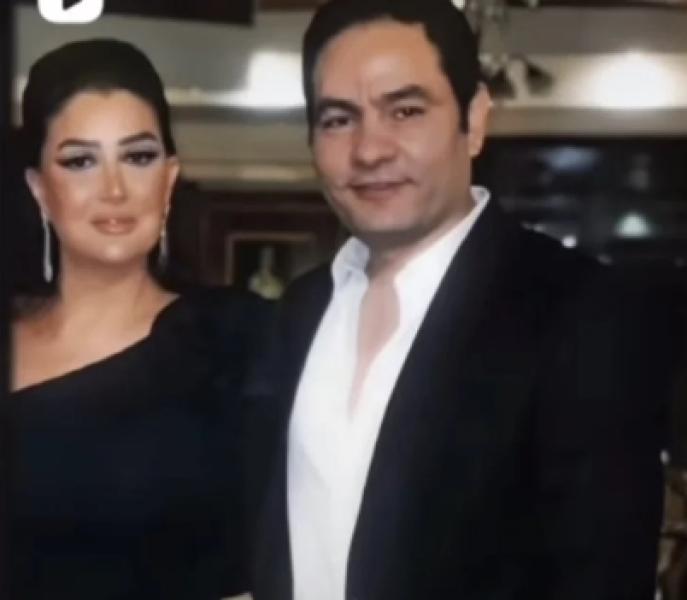 غادة عبد الرازق وزوجها 