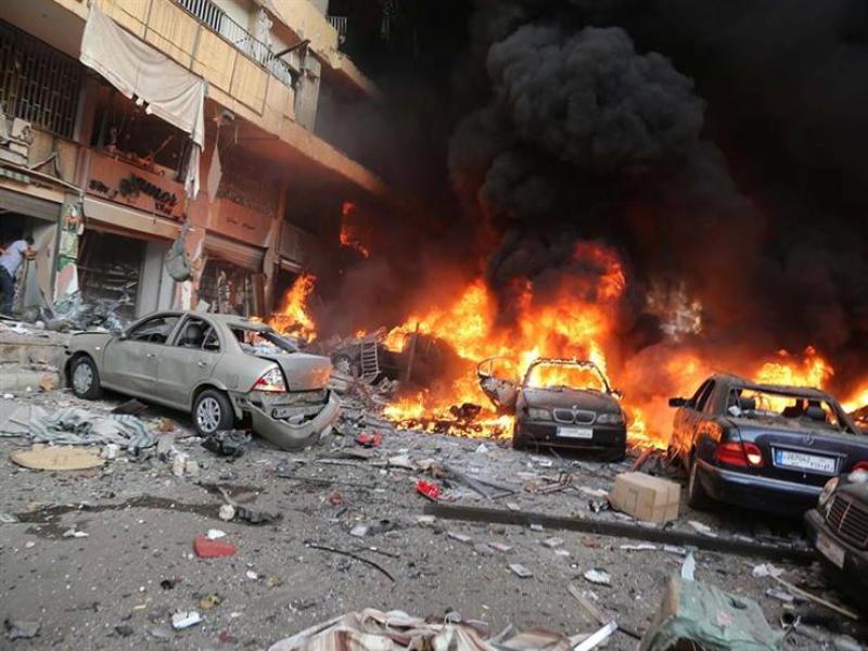انفجار عنيف يهز دولة عربية كبري