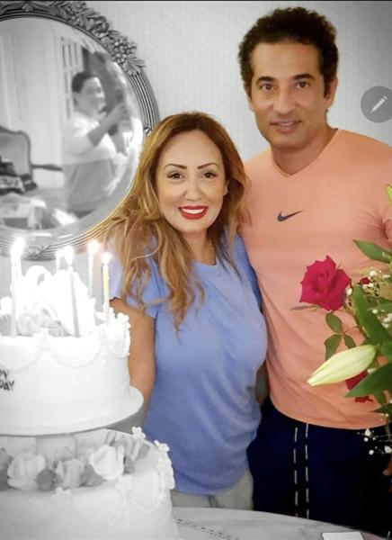 شيماء فوزي زوجة عمرو سعد تهنئه بعيد ميلاده بصورة جديدة