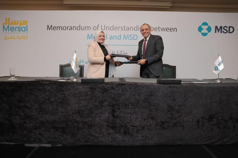 MSD مصر توقع اتفاقية تعاون مع مؤسسة مرسال لبناء قدرات الأطقم الطبية المتخصصة وزيادة الوعي تجاه رعاية مرضى السرطان
