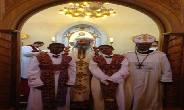 سيامة شماسين للكنيسة الإريترية بسويسرا