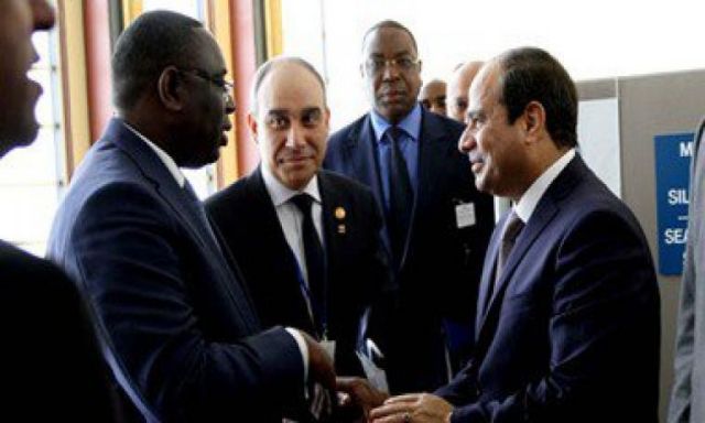 السيسى يبحث مع نظيرة السنغالي تأمين مقعد لمصر بمجلس الأمن