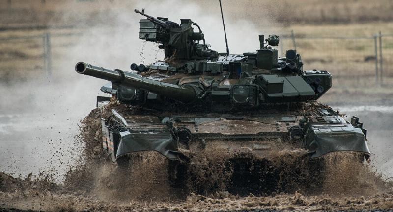 دبابات ”تي – 90 إم” الروسية الحديثة تدخل ساحة العملية العسكرية في أوكرانيا