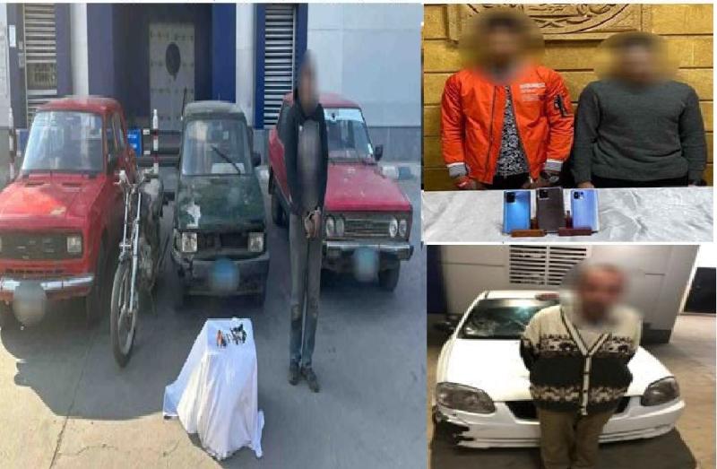 بالصور .. أجهزة مباحث القاهرة تواصل جهودها فى مكافحة جرائم السرقات