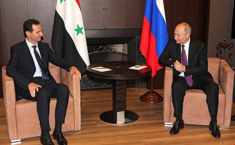 تفاصيل لقاء بشار الأسد وبوتين في موسكو