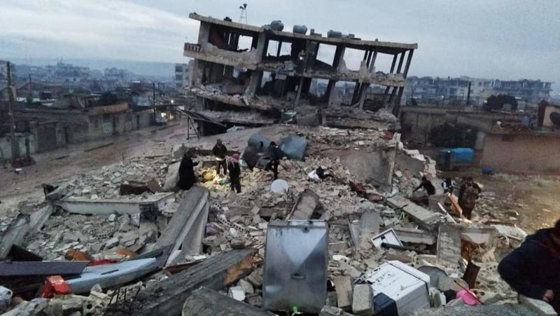 زلزال قوي يضرب كهرمان مرعش بتركيا