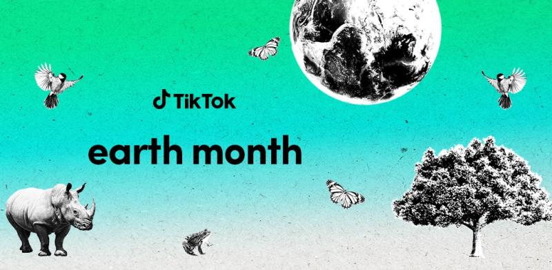 تيك توك  تساهم في رفع الوعي بين مستخدميها بأهمية الاستدامة خلال الاحتفال بشهر الأرض