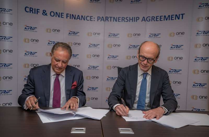 شراكة بين «وان فاينانس» و«CRIF Egypt» لتعزيز الشمول المالي وتيسير خدمات التمويل الاستهلاكي