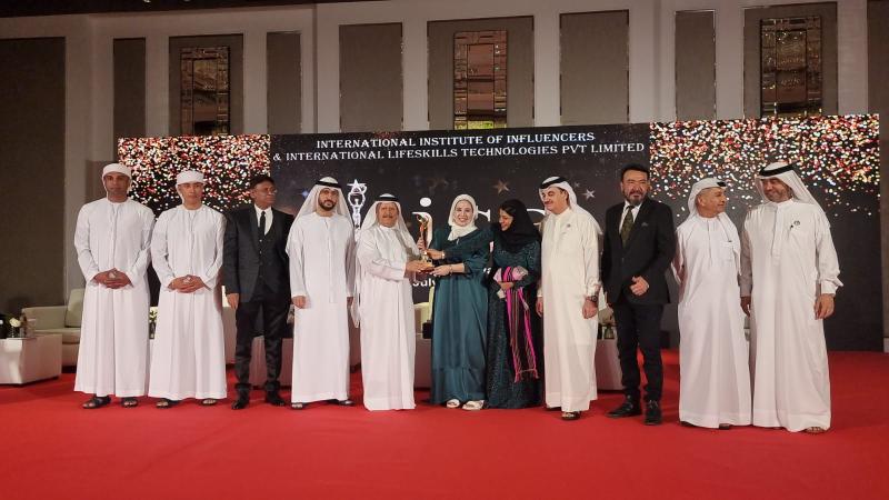 أميرة الحوفى تحصد جائزة المرأة المتميزة عالميًا لعام 2023 من دولة الإمارات