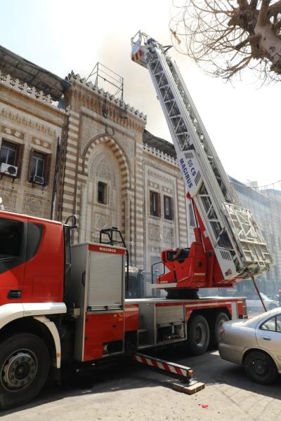 الداخلية تكشف أسباب نشوب حريق بمبنى وزارة الأوقاف بالقاهرة