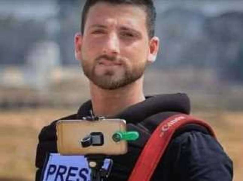 استشهاد صحفي فلسطيني برصاص الاحتلال الإسرائيلي