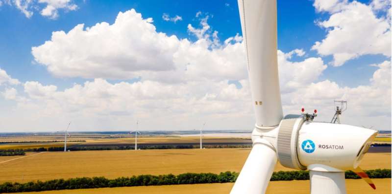 «روساتوم» تنتج واحد جيجاوات من طاقة الرياح
