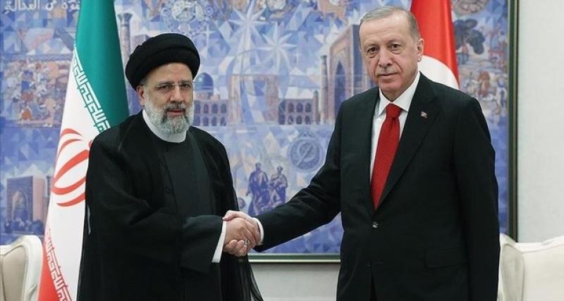 تفاصيل لقاء الرئيس التركي ونظيره الإيراني في أوزبكستان
