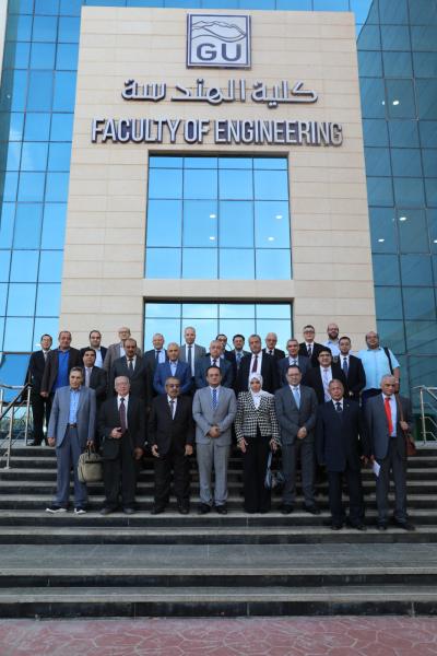 جامعة الجلالة الأهلية تستضيف لجنة قطاع الدراسات الهندسية بالمجلس الأعلي للجامعات