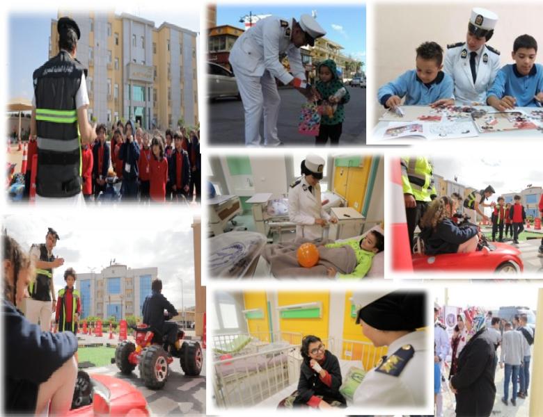 وزارة الداخلية تشارك الأطفال بمناسبة الإحتفال باليوم العالمى لحقوق الطفل