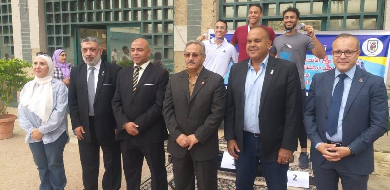 انطلاق بطولة السباحة بالزعانف للجامعات والمعاهد العليا المصرية