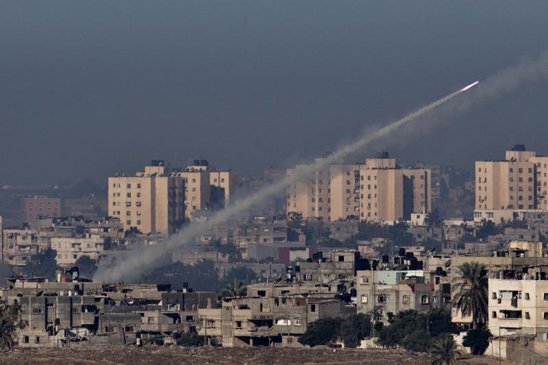 اعتراض 9 صواريخ أطلقتها حماس فوق تل أبيب
