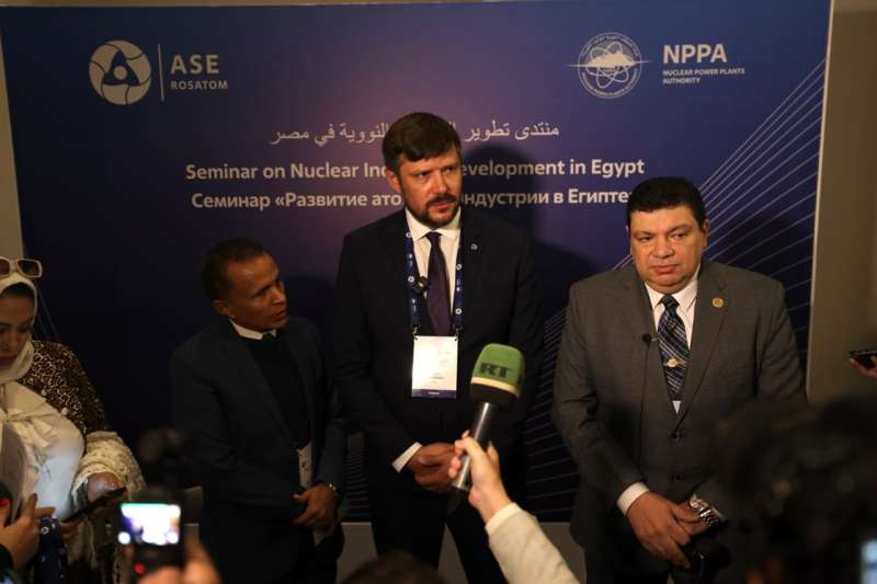 كونونينكو: منتدى الصناعة النووية سيعطي دافعاً للشركات والموردين المصريين بالمشاركة في إنشاء الضبعة
