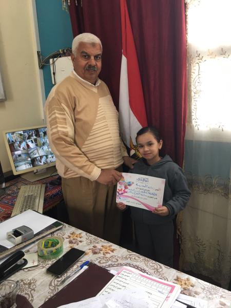 تكريم الطالبة فاطمة ياسر و 170 طالب وطالبة من حفظة القرآن الكريم بالقليوبية