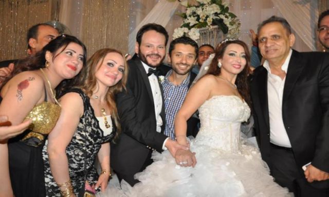 بالصور.. نجوم الفن يشعلون حفل زفاف أحمد بجة ورانيا مسعد