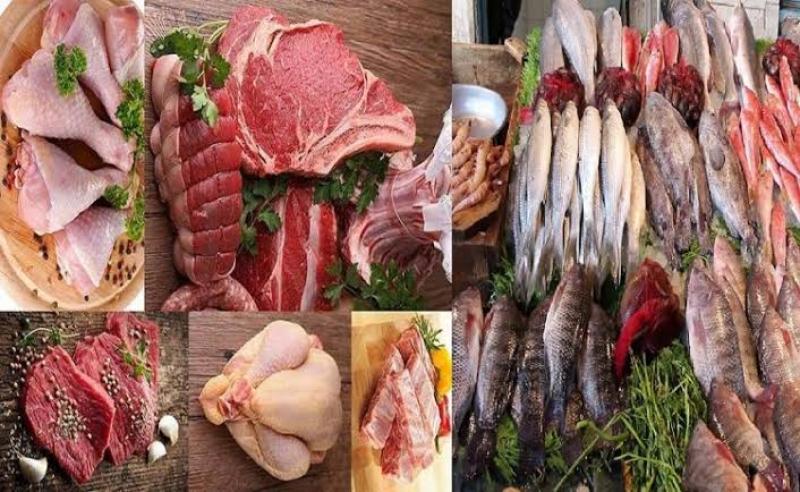 أسعار اللحوم والدواجن والأسماك في الأسواق اليوم 7-1-2024