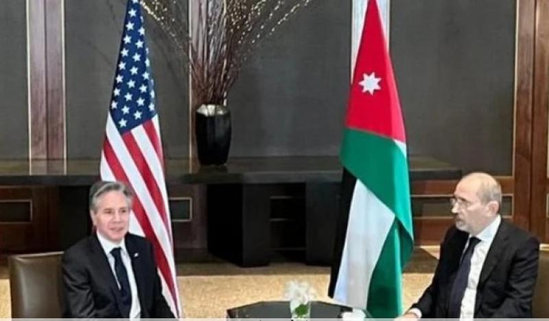 ماذا دار في لقاء وزير الخارجية الأردني ونظيره الأمريكي؟