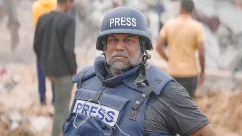 استشهاد الصحفي حمزة نجل الإعلامي وائل الدحدوح في غزة