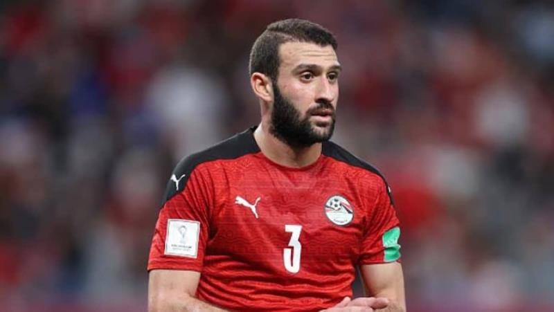 عمر كمال يحرز هدف التعادل للأهلي في مرمي بلدية المحلة في الدقيقة 79