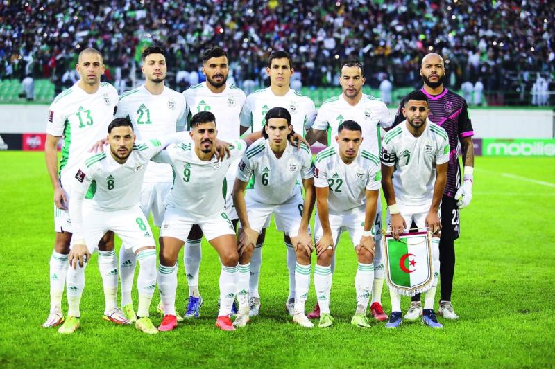 تشكيل منتخب الجزائر أمام بوركينا فاسو في أمم أفريقيا