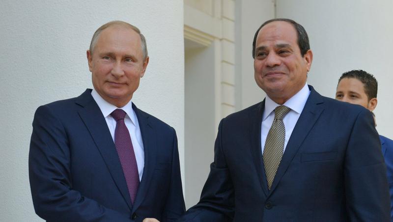 الرئيس السيسي والرئيس الروسي بوتين