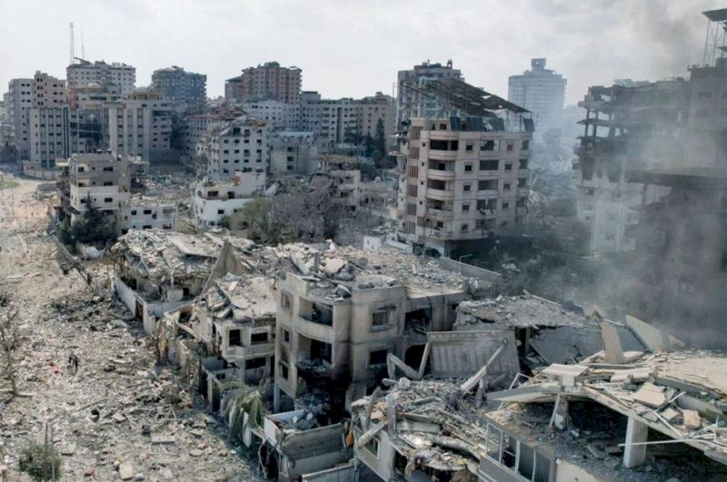 تدمير البنية التحتية في قطاع غزة
