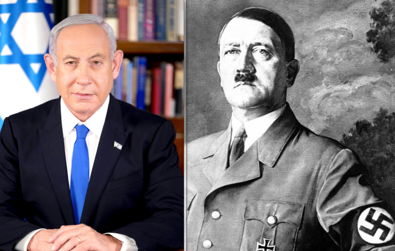 إسرائيل تشتعل غيظاً.. العالم يصف نتنياهو بـ هتلر 2024