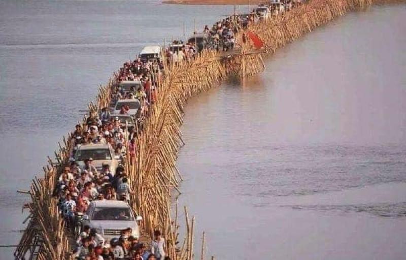 جسر الخزيران في كمبوديا