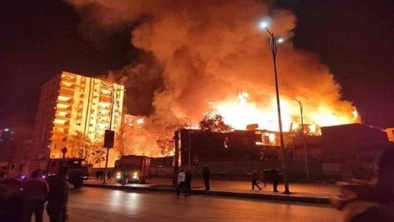 عاجل .. الحرائق مستمرة .. تطور مثير في حريق أستوديو الأهرام