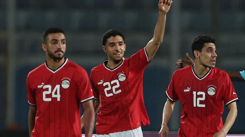 منتخب مصر لكرة القدم يواصل تدريباته استعدادا لمواجهة كرواتيا