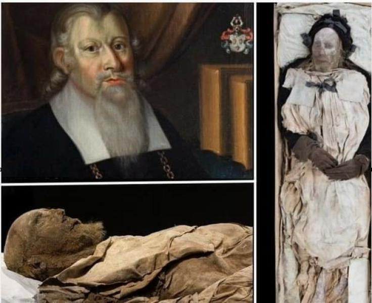 لغز قبر الأسقف السويدي الذي حيّر العلماء وسر الطفل المحنّط بين ساقيه