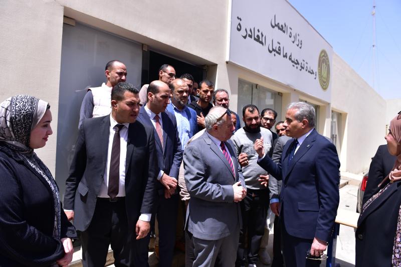 تفاصيل لقاء وزير العمل مع العمالة المصرية المرشحة لموسم حج 2024 بالسعودية
