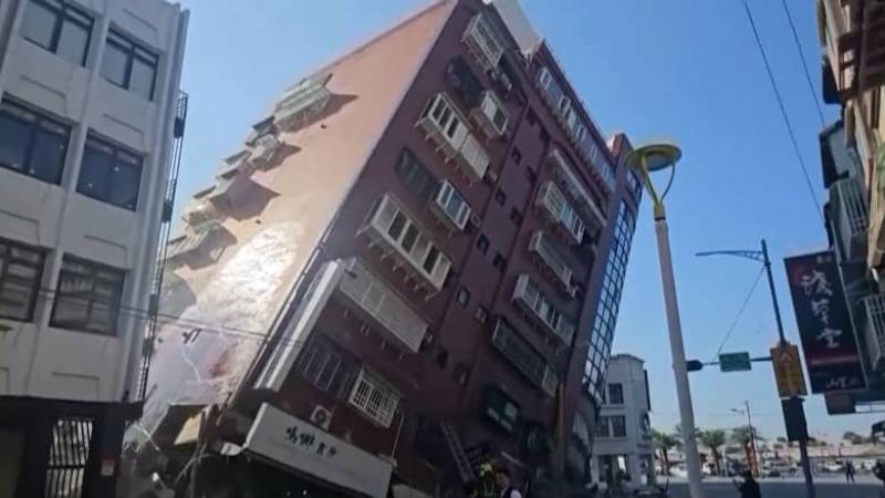 زلزال بقوة 6.1 درجة ريختر يضرب تايوان