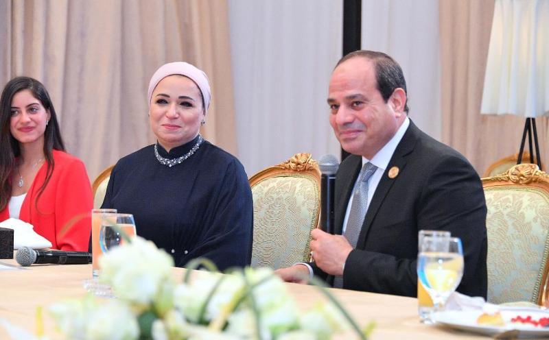 كيف هنأ الرئيس السيسي وقرينته أقباط مصر بعيد القيامة المجيد؟