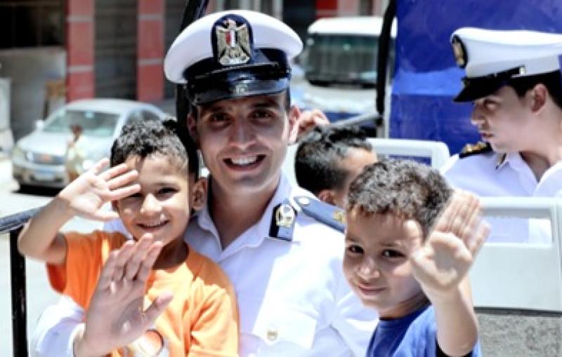 وزارة الداخلية تفعل الدور الإنسانى والمجتمعى وتحتفل بعيد الأضحى مع الأطفال الأيتام