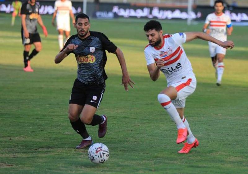 الزمالك يفوز على فاركو بهدفين في الدوري المصري