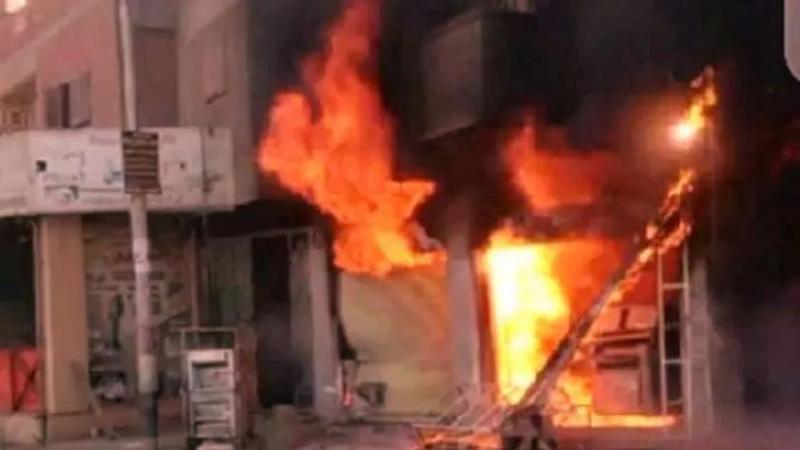 اندلاع حريق في مصنع أوريجنال للكرتون بالشرقية