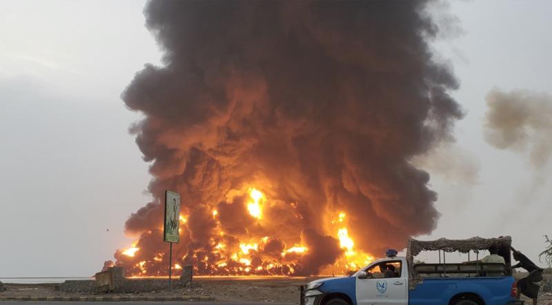 الحوثيون: إصابة 80 شخصًا في الغارات الإسرائيلية على الحديدة