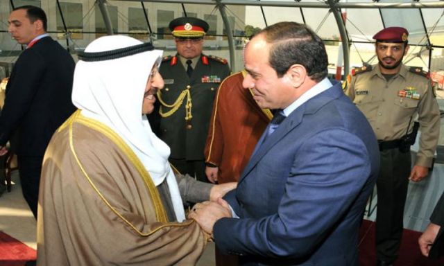 السيسي يستقبل ”رئيس مجلس الأمة الكويتي”