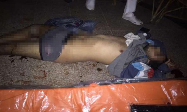 ننشر صور جثة الأرهابى أحد منفذي الهجوم على فندق الغردقة عقب مصرعه