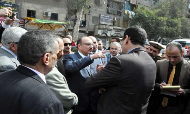 بالصور..محافظ القليوبية يقوم بجولة تفقدية بشارع أحمد عرابي بشبرا الخيمة