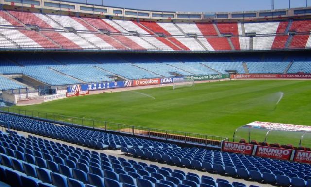ملعب أتلتيكو مدريد يستقبل نهائي كأس ملك إسبانيا